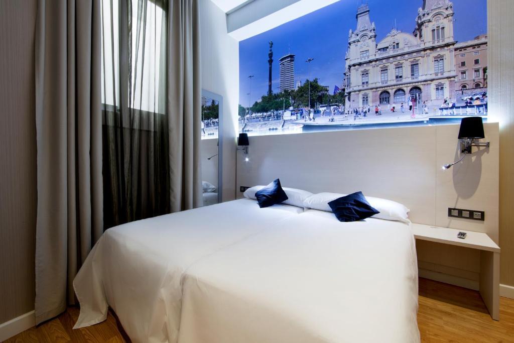 Hostal Bcn Ramblas Barcelona Rom bilde